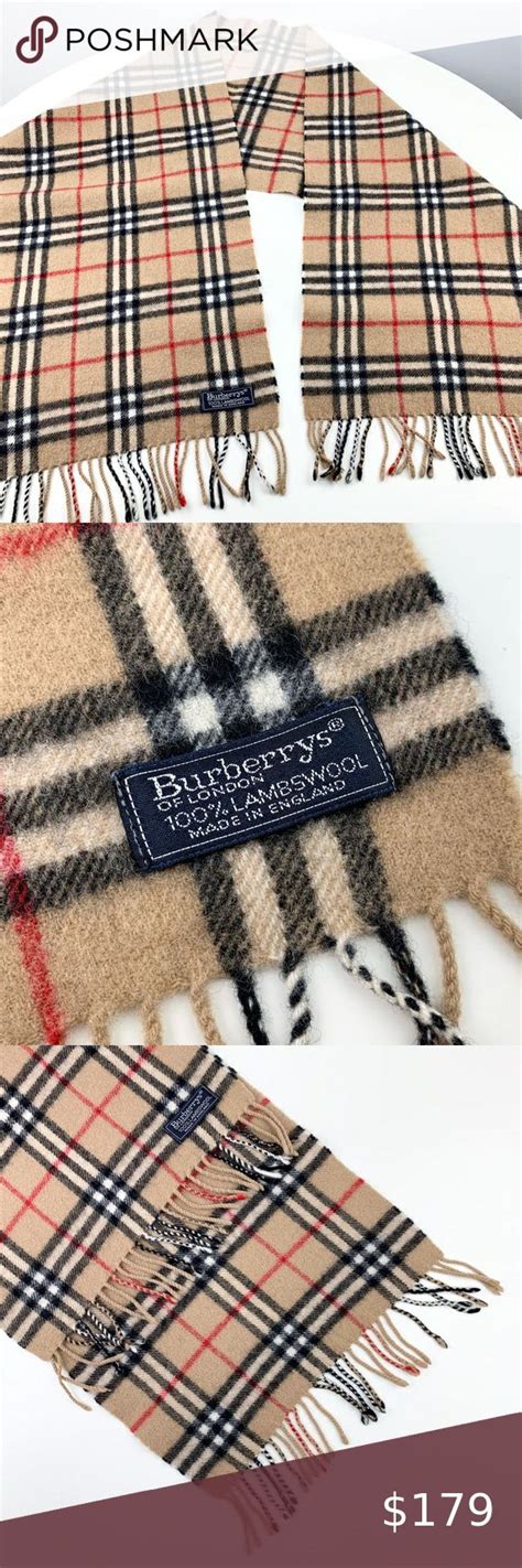 burberry lambswool scarf authentic.